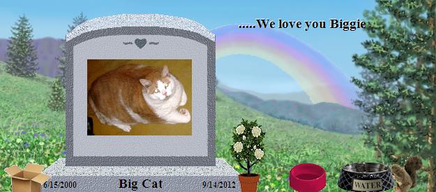 Big Cat's Rainbow Bridge Pet Loss Memorial Residency Image