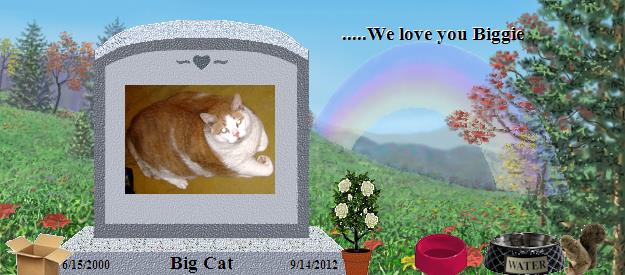 Big Cat's Rainbow Bridge Pet Loss Memorial Residency Image