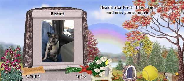 Biscuit's Rainbow Bridge Pet Loss Memorial Residency Image