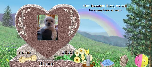 Biscuit's Rainbow Bridge Pet Loss Memorial Residency Image