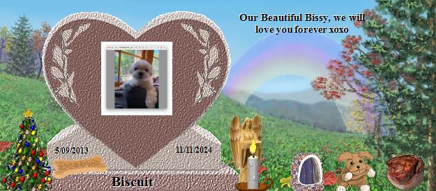 Biscuit's Rainbow Bridge Pet Loss Memorial Residency Image