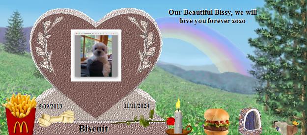 Biscuit's Rainbow Bridge Pet Loss Memorial Residency Image