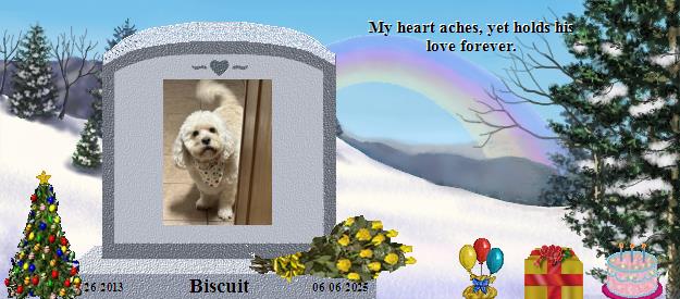 Biscuit's Rainbow Bridge Pet Loss Memorial Residency Image
