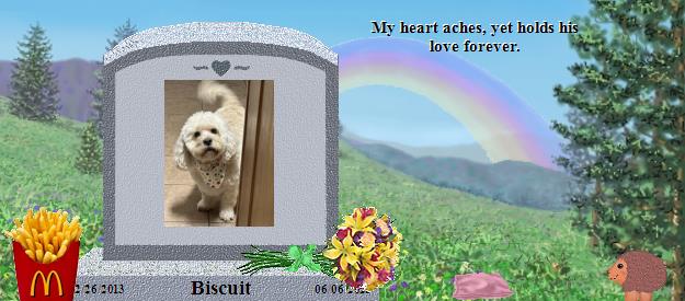 Biscuit's Rainbow Bridge Pet Loss Memorial Residency Image