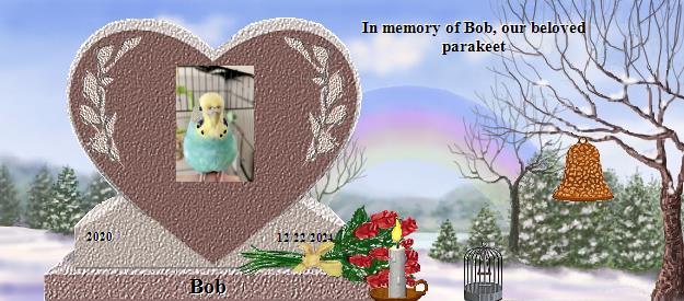Bob's Rainbow Bridge Pet Loss Memorial Residency Image