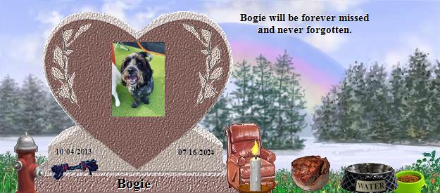 Bogie's Rainbow Bridge Pet Loss Memorial Residency Image