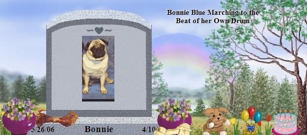 Bonnie's Rainbow Bridge Pet Loss Memorial Residency Image