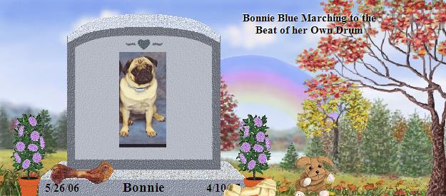 Bonnie's Rainbow Bridge Pet Loss Memorial Residency Image