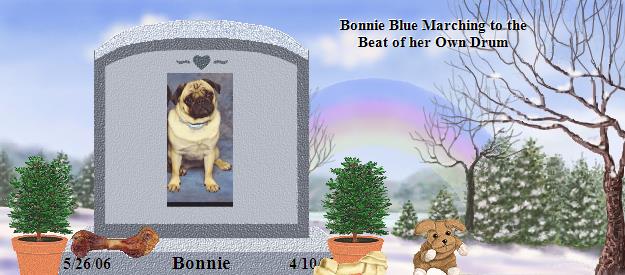 Bonnie's Rainbow Bridge Pet Loss Memorial Residency Image