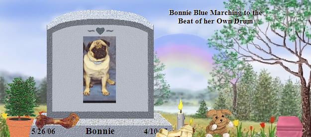 Bonnie's Rainbow Bridge Pet Loss Memorial Residency Image