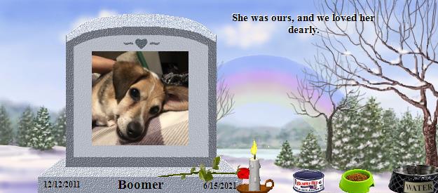 Boomer's Rainbow Bridge Pet Loss Memorial Residency Image