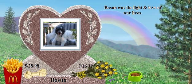 Bosun's Rainbow Bridge Pet Loss Memorial Residency Image