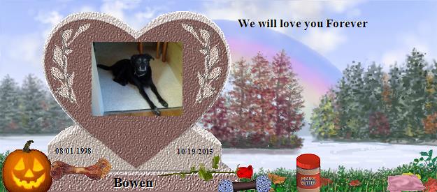 Bowen's Rainbow Bridge Pet Loss Memorial Residency Image