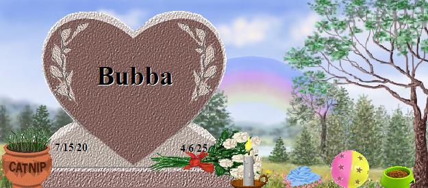 Bubba's Rainbow Bridge Pet Loss Memorial Residency Image