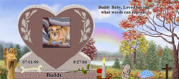 Buddy's Rainbow Bridge Pet Loss Memorial Residency Image