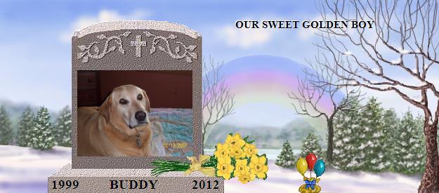 BUDDY's Rainbow Bridge Pet Loss Memorial Residency Image