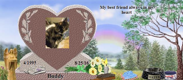 Buddy's Rainbow Bridge Pet Loss Memorial Residency Image