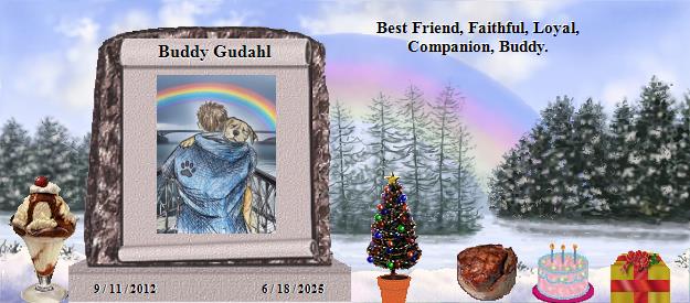 Buddy Gudahl's Rainbow Bridge Pet Loss Memorial Residency Image