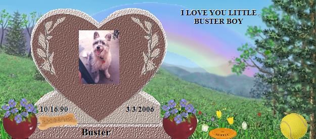 Buster's Rainbow Bridge Pet Loss Memorial Residency Image
