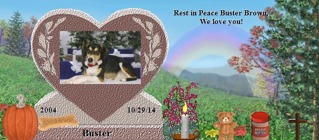 Buster's Rainbow Bridge Pet Loss Memorial Residency Image