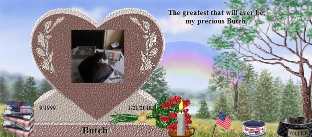 Butch's Rainbow Bridge Pet Loss Memorial Residency Image