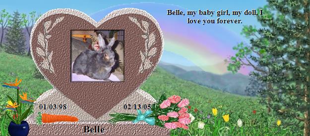 Belle's Rainbow Bridge Pet Loss Memorial Residency Image