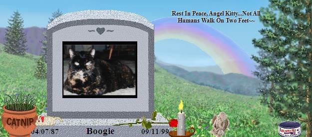 Boogie's Rainbow Bridge Pet Loss Memorial Residency Image