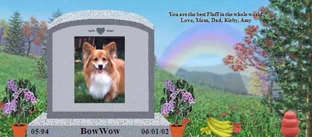 BowWow's Rainbow Bridge Pet Loss Memorial Residency Image