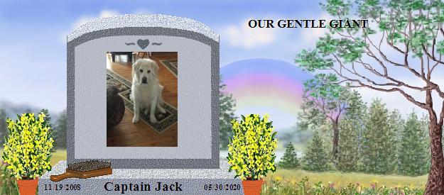 Captain Jack's Rainbow Bridge Pet Loss Memorial Residency Image