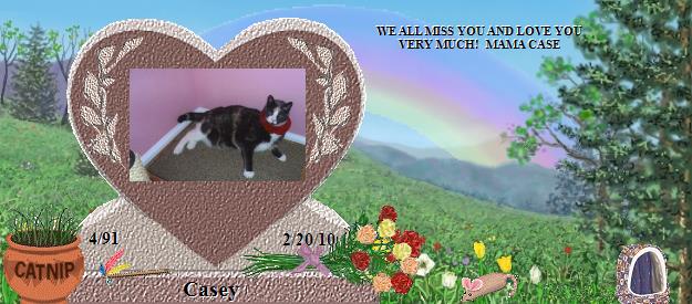 Casey's Rainbow Bridge Pet Loss Memorial Residency Image