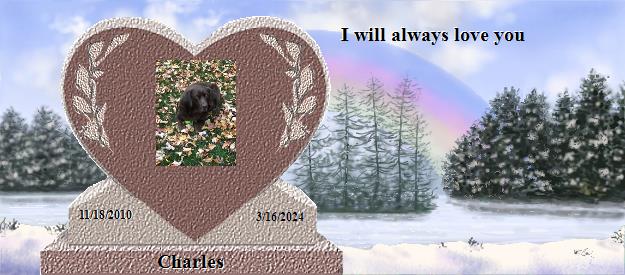 Charles's Rainbow Bridge Pet Loss Memorial Residency Image