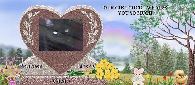 Coco's Rainbow Bridge Pet Loss Memorial Residency Image