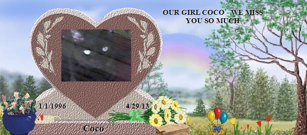 Coco's Rainbow Bridge Pet Loss Memorial Residency Image