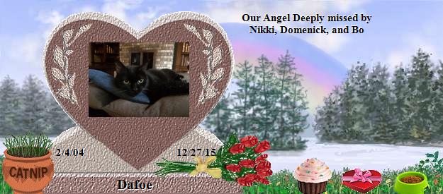 Dafoe's Rainbow Bridge Pet Loss Memorial Residency Image