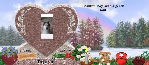 Deja vu's Rainbow Bridge Pet Loss Memorial Residency Image