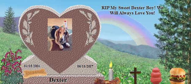 Dexter's Rainbow Bridge Pet Loss Memorial Residency Image