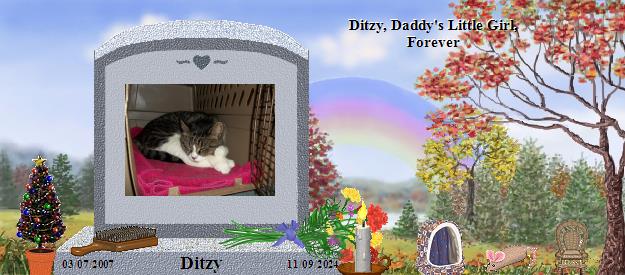 Ditzy's Rainbow Bridge Pet Loss Memorial Residency Image