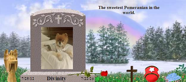 Divinity's Rainbow Bridge Pet Loss Memorial Residency Image