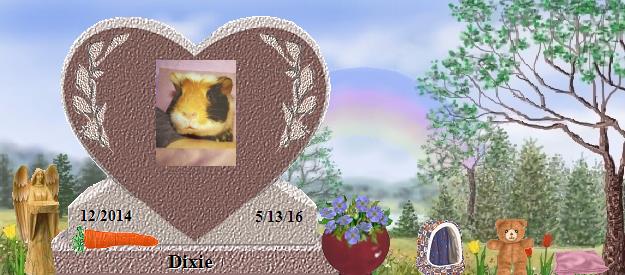 Dixie's Rainbow Bridge Pet Loss Memorial Residency Image