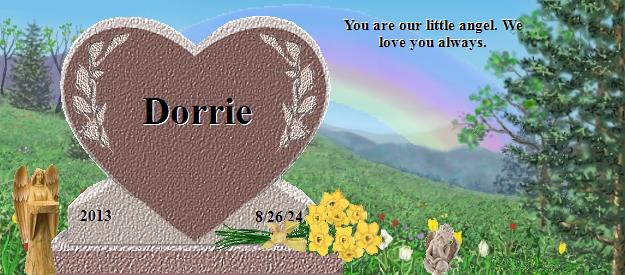 Dorrie's Rainbow Bridge Pet Loss Memorial Residency Image