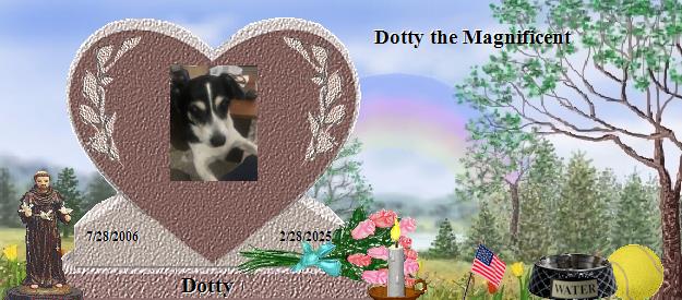 Dotty's Rainbow Bridge Pet Loss Memorial Residency Image