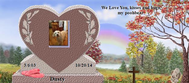 Dusty's Rainbow Bridge Pet Loss Memorial Residency Image