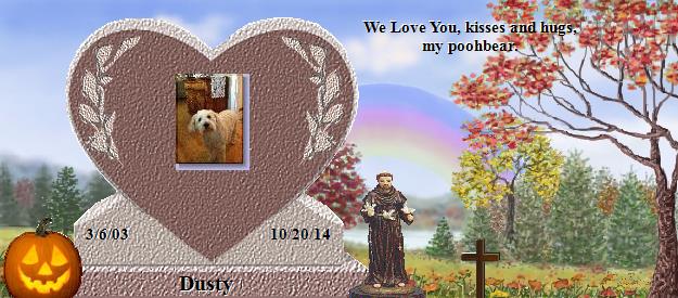 Dusty's Rainbow Bridge Pet Loss Memorial Residency Image
