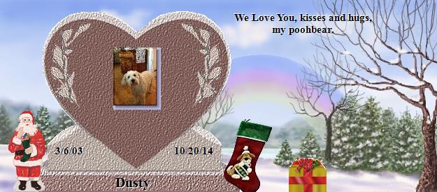 Dusty's Rainbow Bridge Pet Loss Memorial Residency Image