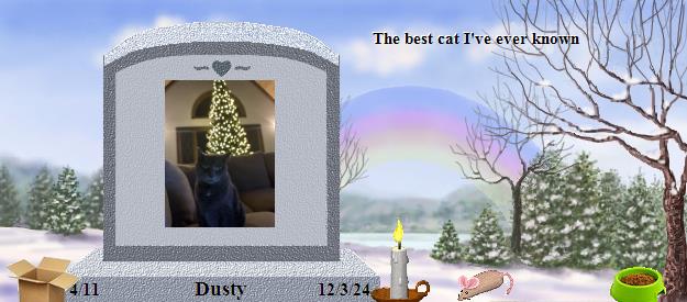 Dusty's Rainbow Bridge Pet Loss Memorial Residency Image