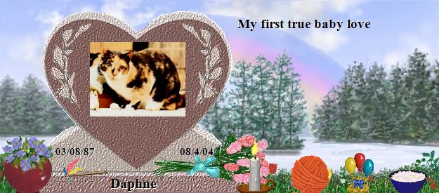 Daphne's Rainbow Bridge Pet Loss Memorial Residency Image