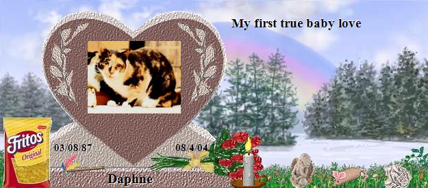 Daphne's Rainbow Bridge Pet Loss Memorial Residency Image