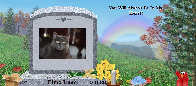 Elmo Isaacs's Rainbow Bridge Pet Loss Memorial Residency Image