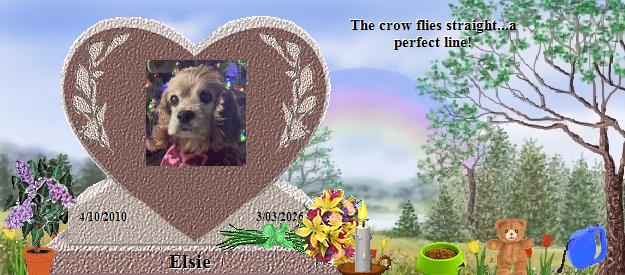 Elsie's Rainbow Bridge Pet Loss Memorial Residency Image