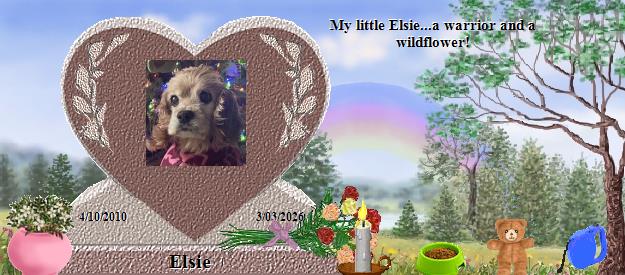 Elsie's Rainbow Bridge Pet Loss Memorial Residency Image